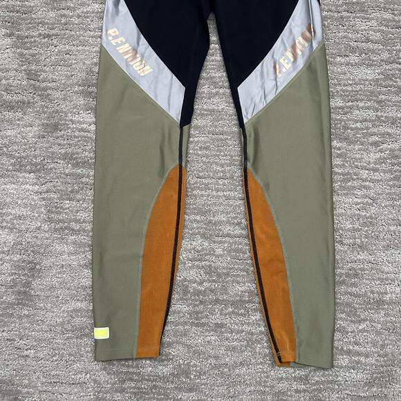 P.E Nation Leggings Womens Small Multicolor Colorblock High Rise Compression - Picture 3 of 15